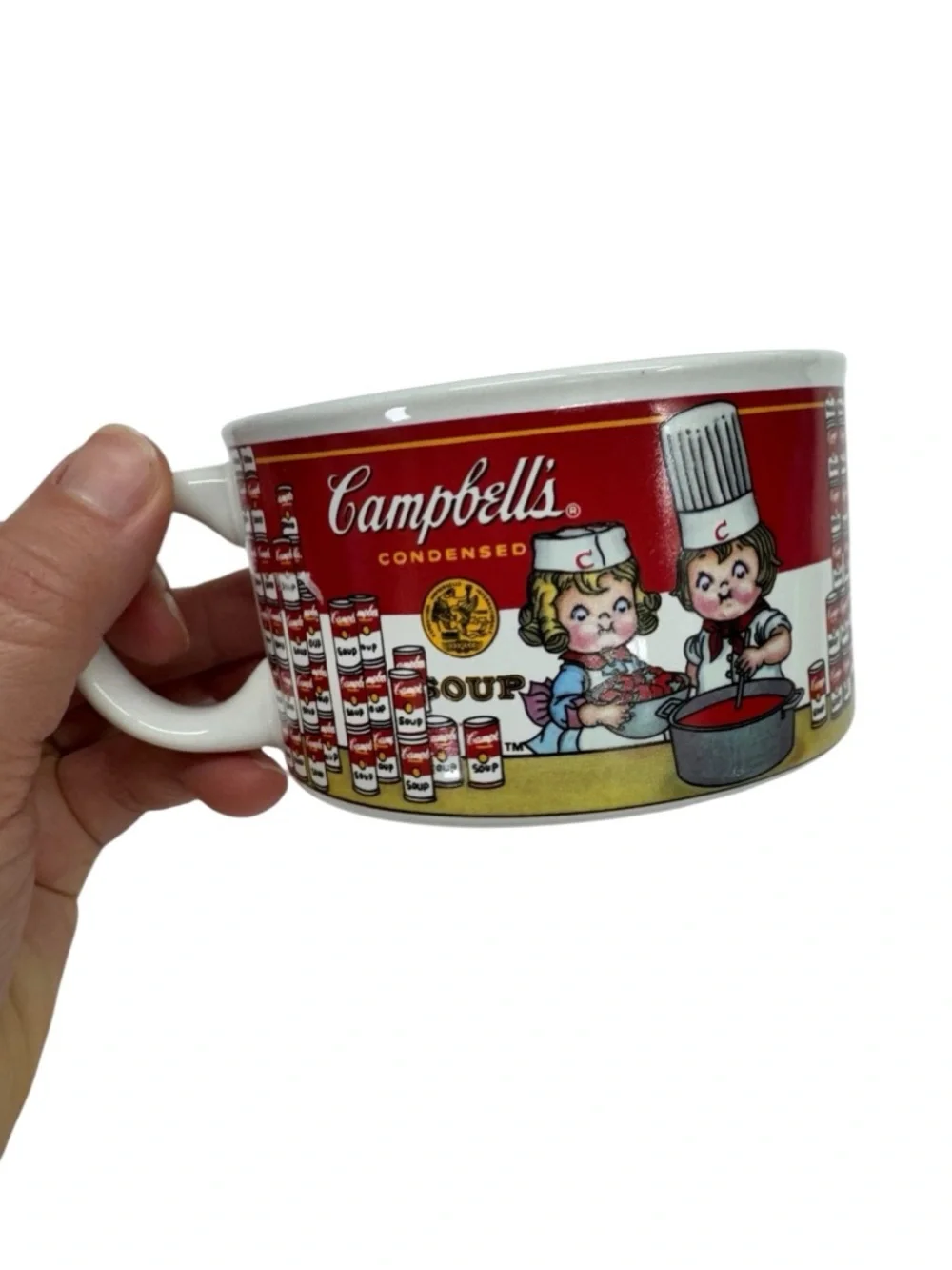 Campbell’s Red Ceramic Soup Mug